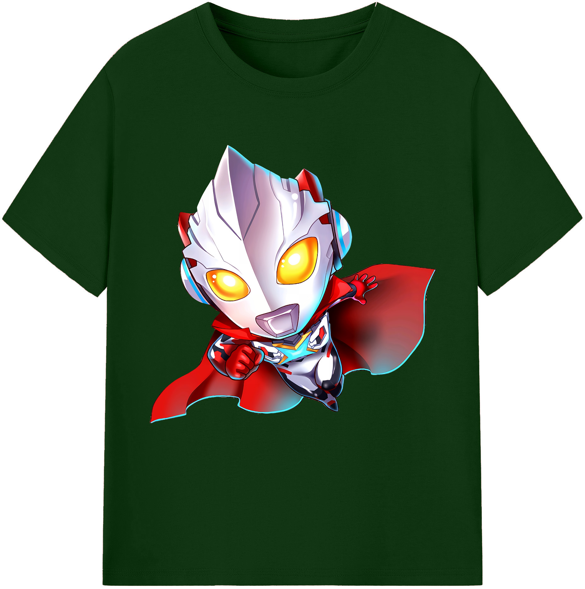 （画像用） ウルトラマン Ultraman 綿100％半袖Tシャツ（フロントプリント）